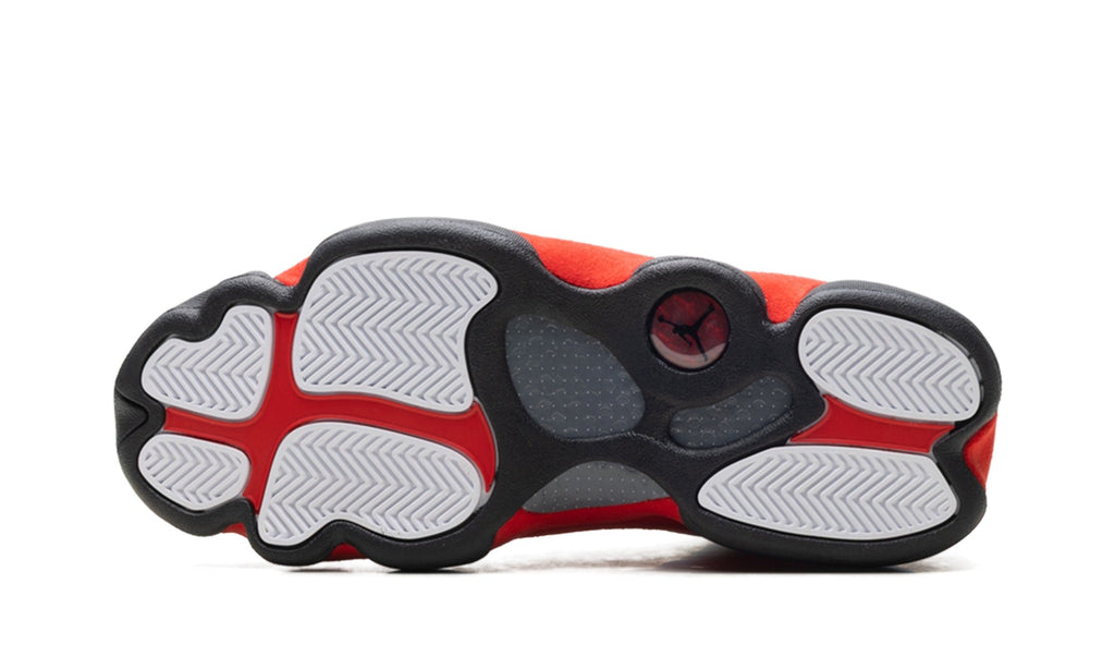 Air Jordan 13 Sneakers – White, Red & Black