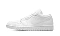 Air Jordan 1 Low Sneakers in Triple White