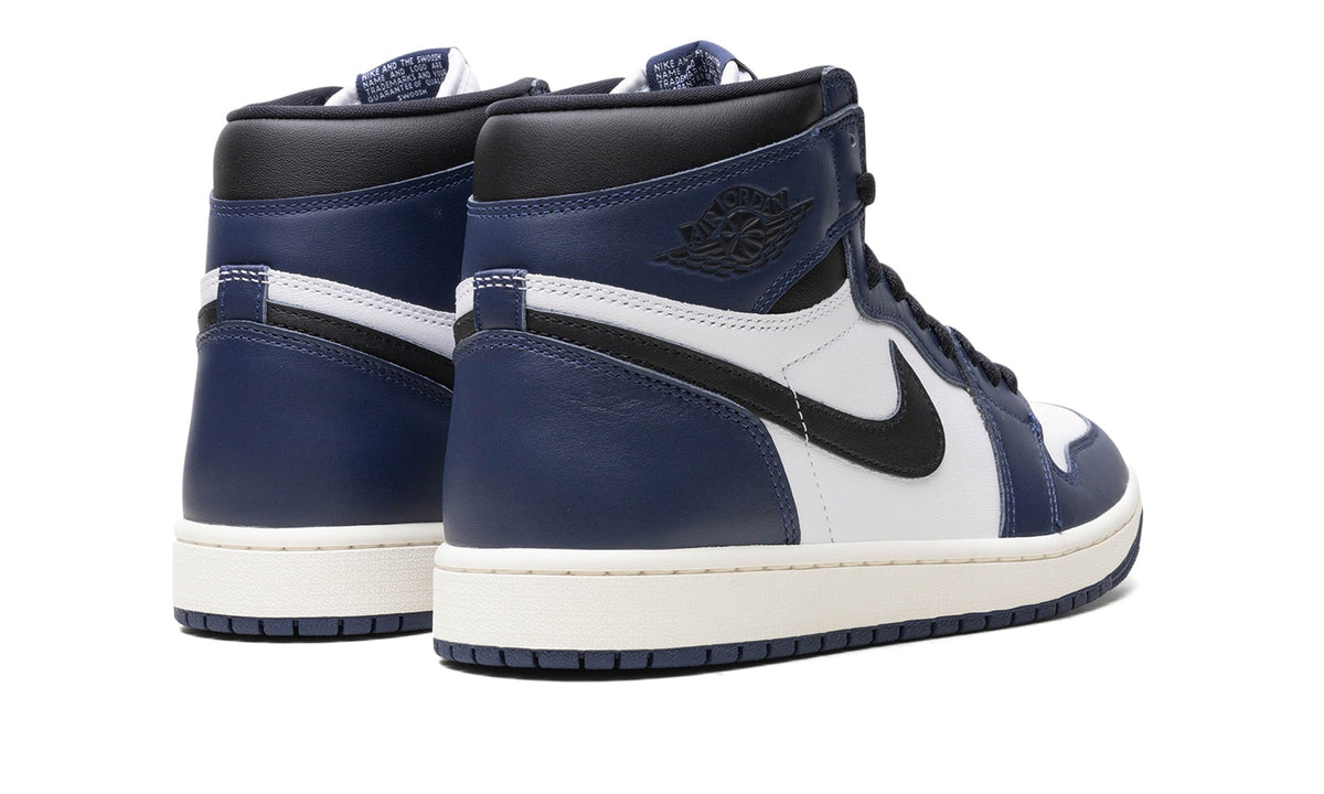 Air Jordan 1 High Sneakers – Navy, White & Black