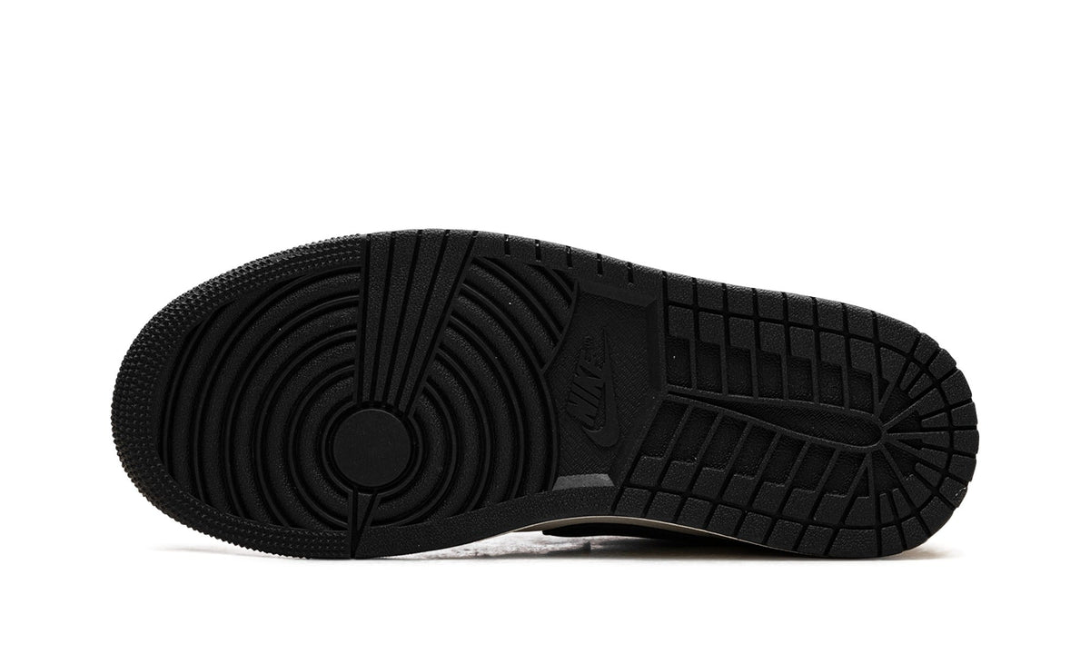 Air Jordan 1 Low Sneakers – Tan, White & Black