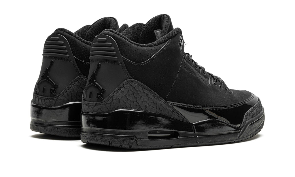 Air Jordan 3 Sneakers – Triple Black