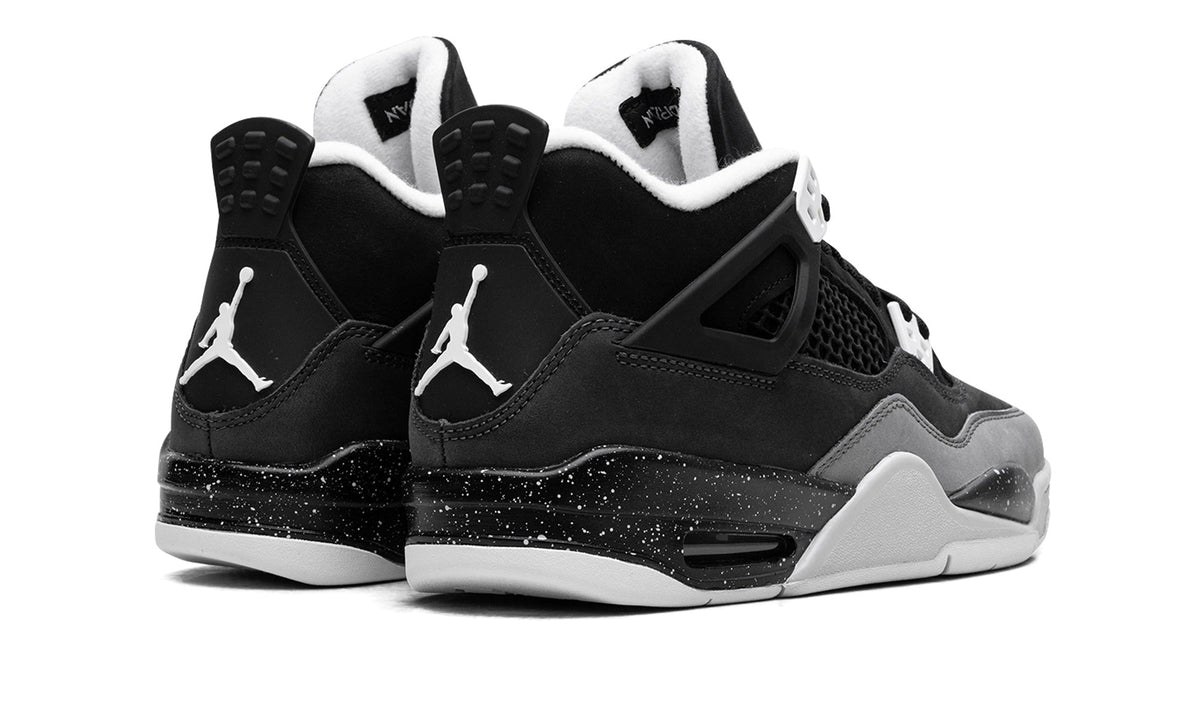 Air Jordan 4 Sneakers in Black & White