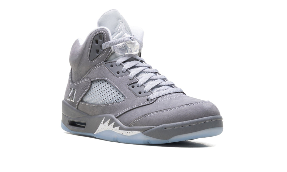Air Jordan 5 Sneakers – Grey, Silver & Ice Blue