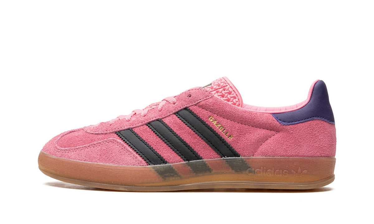 adidas Gazelle Indoor Sneakers – Pink, Black & Gum