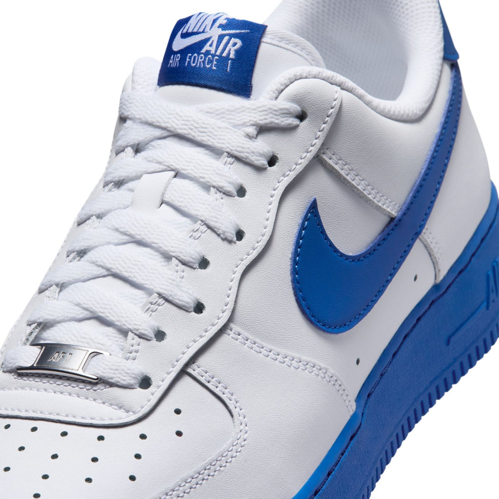 Nike Air Force 1 Low Sneakers – White & Blue