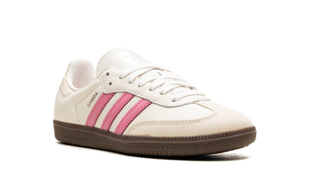 adidas Samba Sneakers – Cream, Pink & Dark Brown